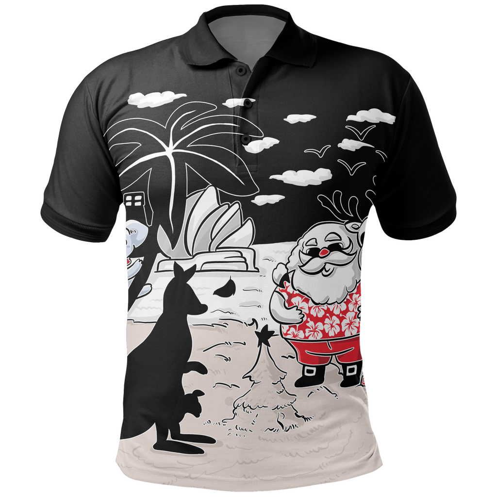 christmas-polo-shirt-santa-claus-shirt-kangaroo-ver03-unisex