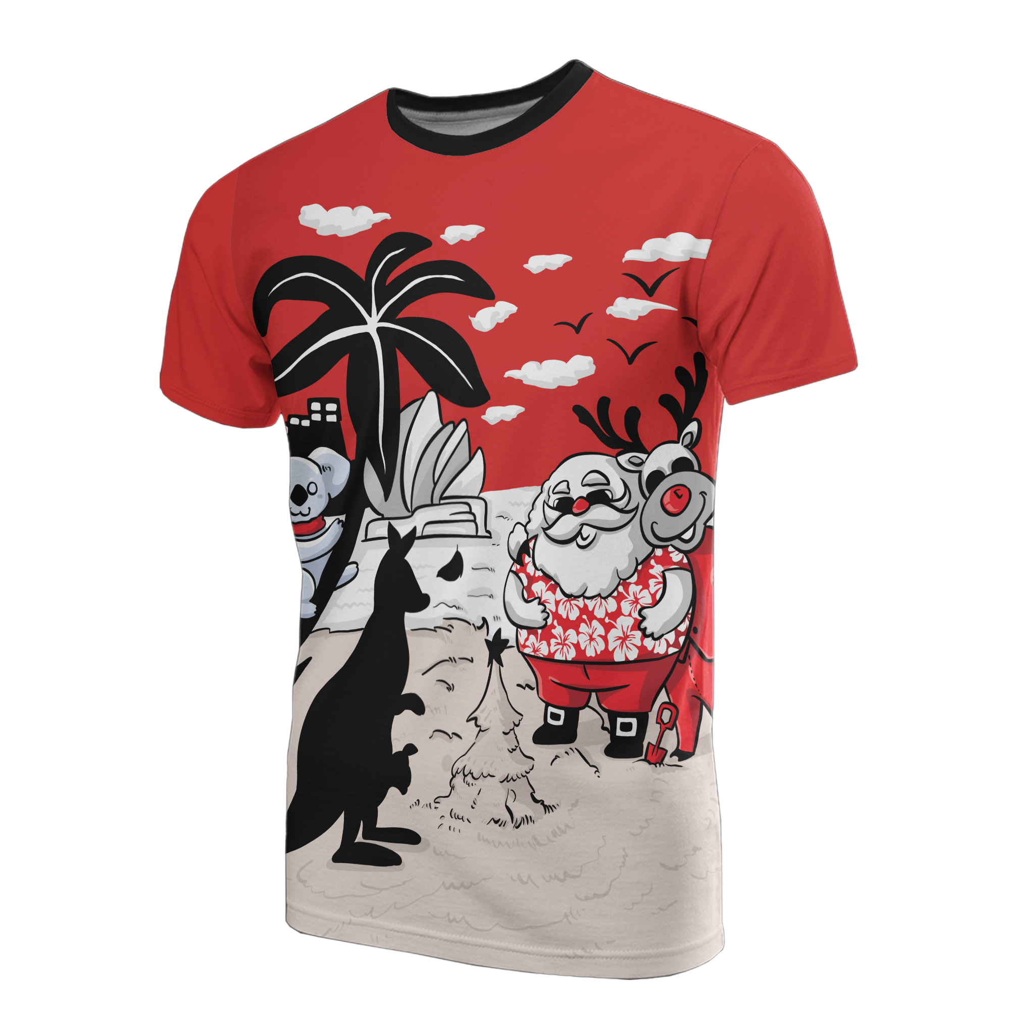 christmas-t-shirt-santa-claus-t-shirt-kangaroo-ver02-unisex