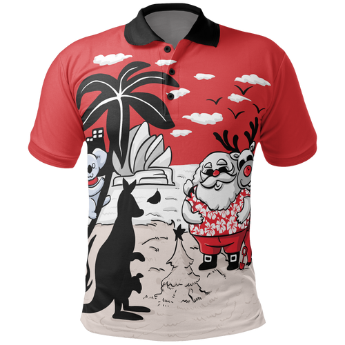 christmas-polo-shirt-santa-claus-shirt-kangaroo-ver02-unisex