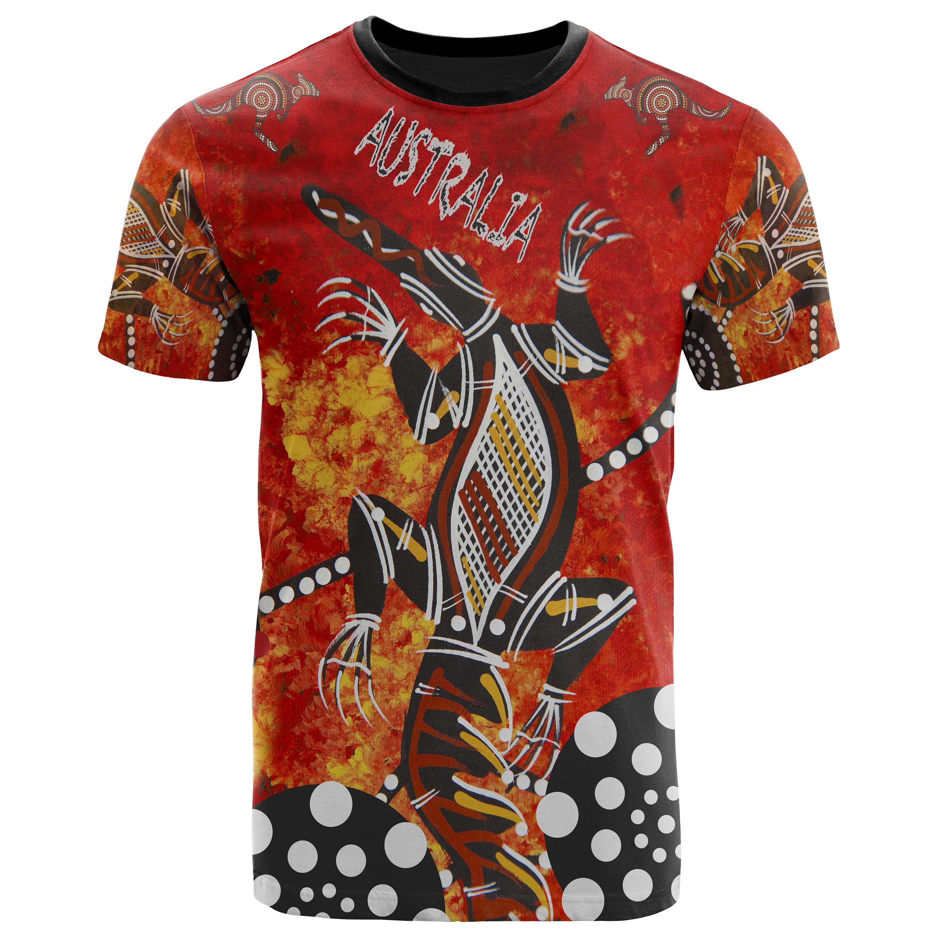 aboriginal-t-shirt-crocodile-and-kanguroo