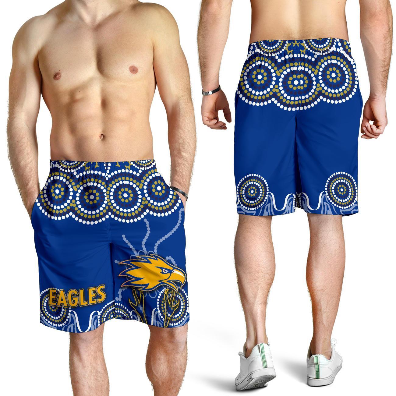 combo-polo-shirt-and-men-short-eagles-indigenous-west-coast-1