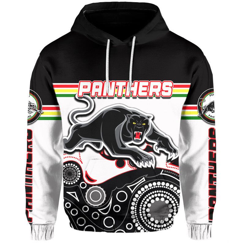 custom-personalised-panthers-rugby-hoodie-aboriginal-simple