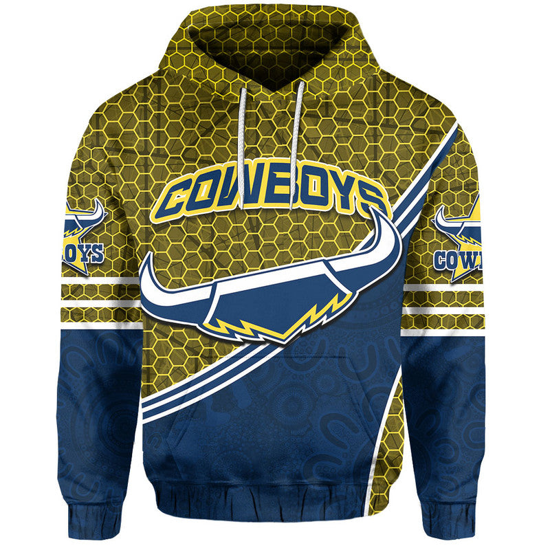 custom-personalised-cowboys-rugby-hoodie-mix-aboriginal-simple