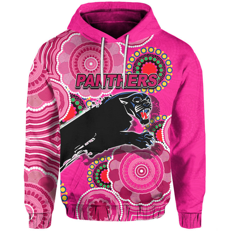 custom-personalised-panthers-rugby-aboriginal-vibe-hoodie-pink