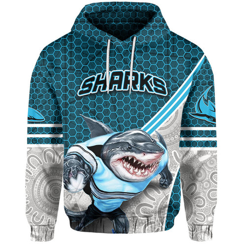 custom-personalised-sharks-rugby-hoodie-mix-aboriginal-simple