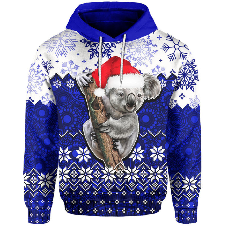 aboriginal-christmas-2022-koala-hoodie-blue-style