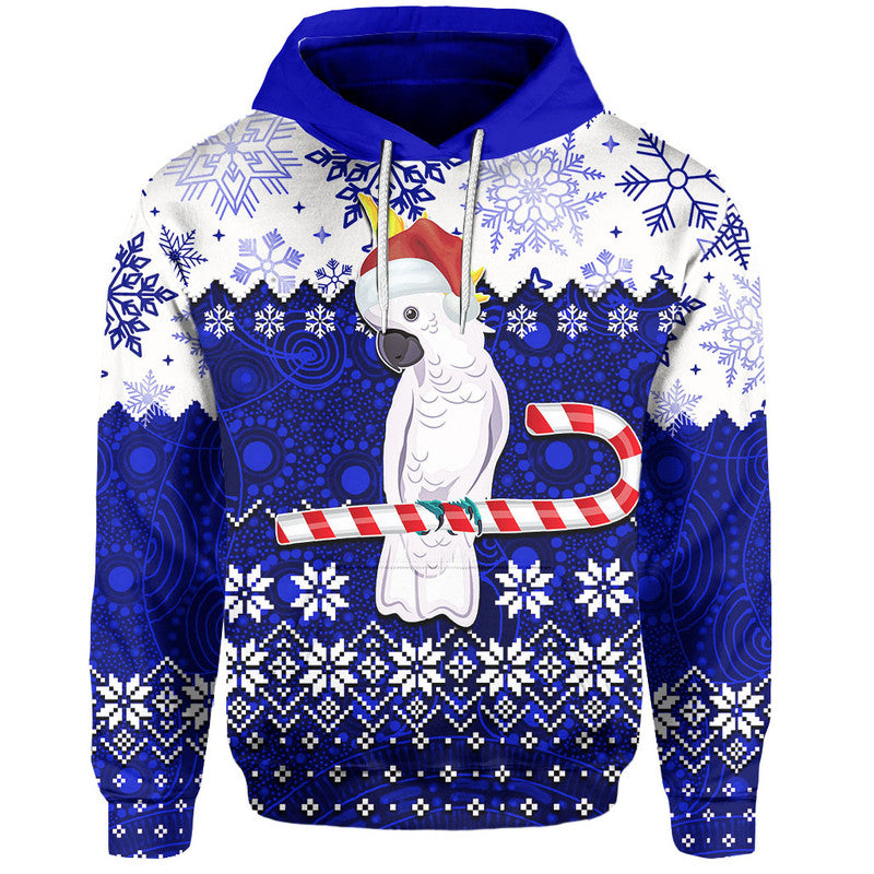 aboriginal-christmas-2022-cockatoo-hoodie-blue-style