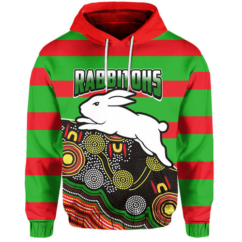 custom-personalised-rabbitohs-rugby-hoodie-aboriginal-basic-style