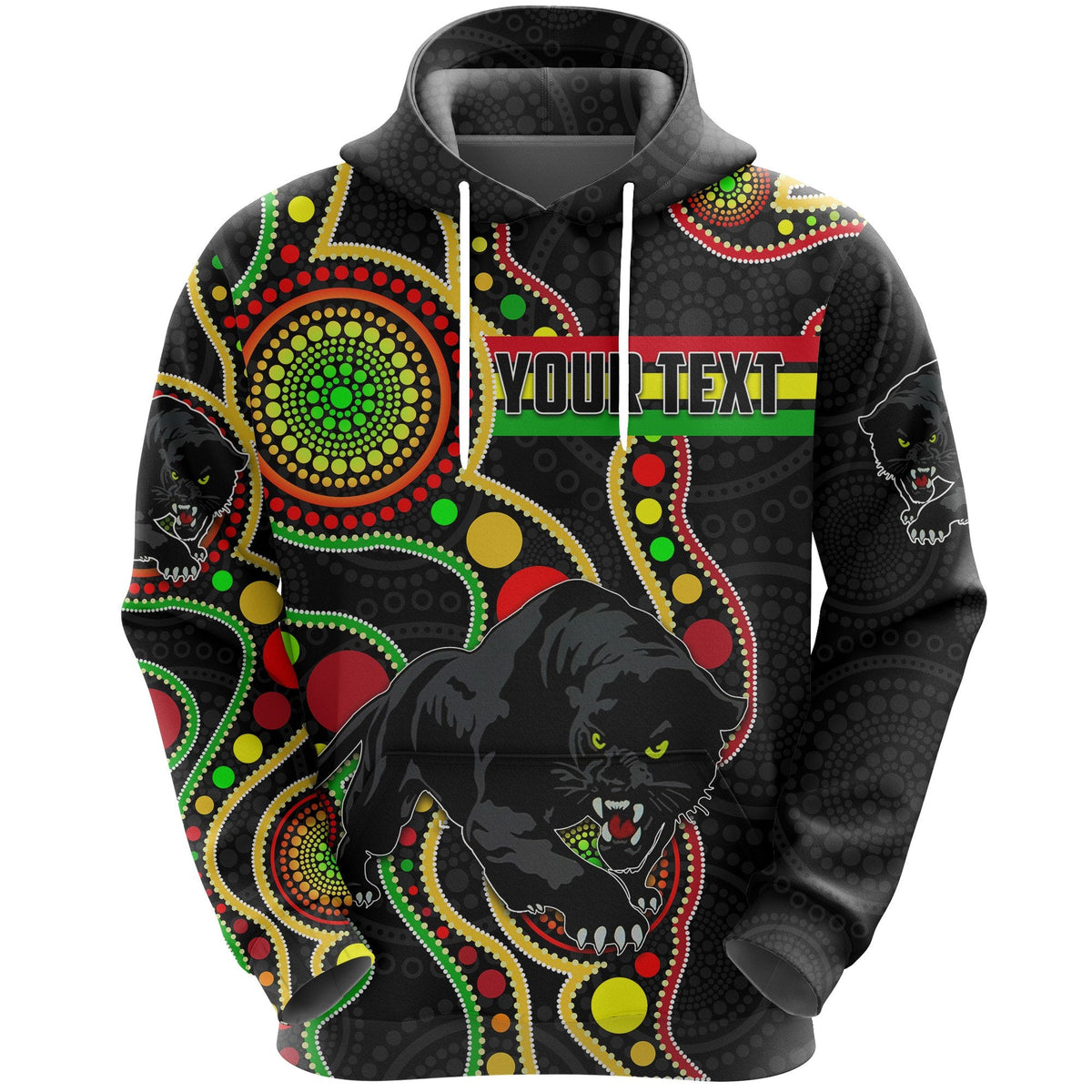custom-personalised-penrith-hoodie-black-panthers-indigenous
