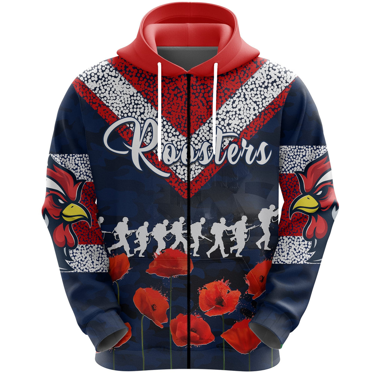 australia-roosters-zip-hoodie-sydney-anzac-day-style