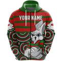 custom-personalised-australia-rabbitohs-indigenous-rugby-zip-hoodie-rabbit-cartoon