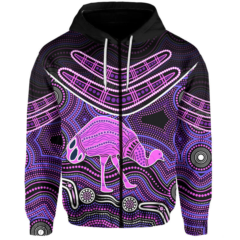 custom-personalised-emu-aboriginal-boomerang-hoodie-no5