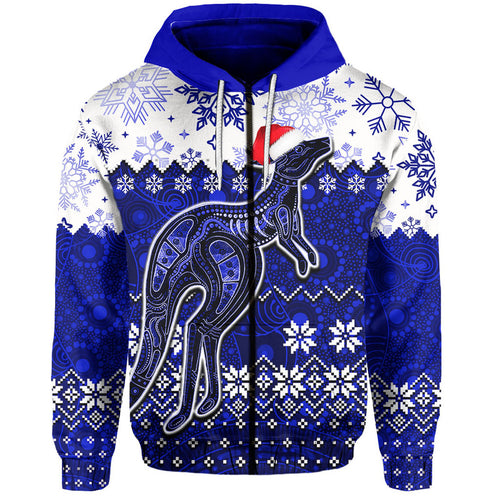 aboriginal-christmas-2022-kangaroo-hoodie-blue-style