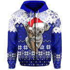 aboriginal-christmas-2022-koala-hoodie-blue-style