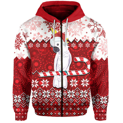 aboriginal-christmas-2022-cockatoo-hoodie-red-style
