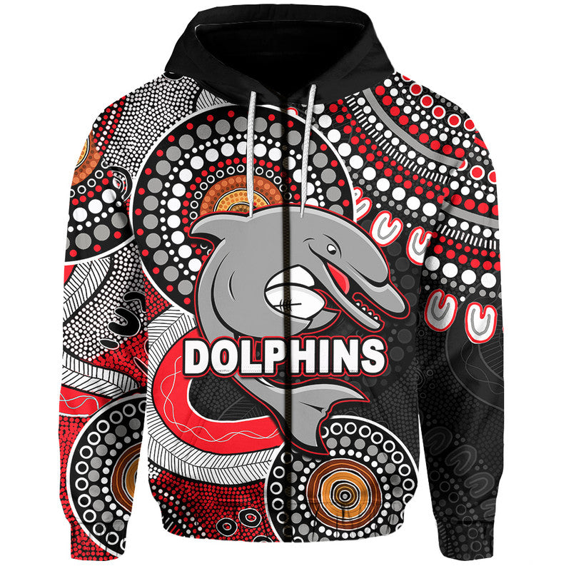 custom-personalised-dolphins-rugby-hoodie-aboriginal-style