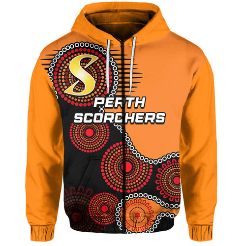 custom-personalised-perth-scochers-hoodie-aboriginal-circle