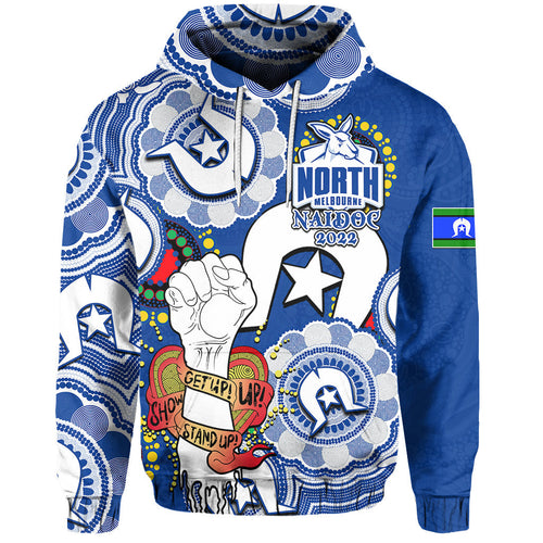 custom-personalised-kangaroos-australian-football-hoodie-naidoc-week-2022-lets-fight-together