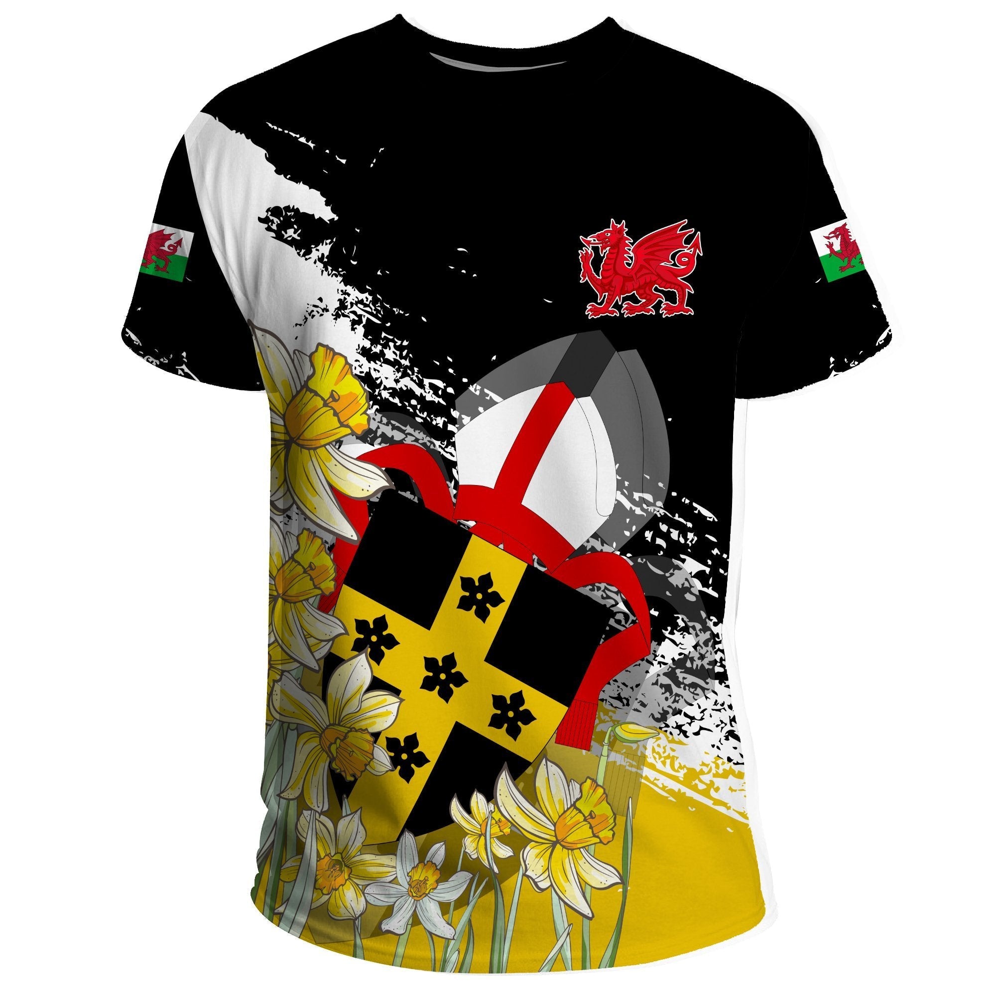 wales-t-shirt-saint-david-dragon-flag