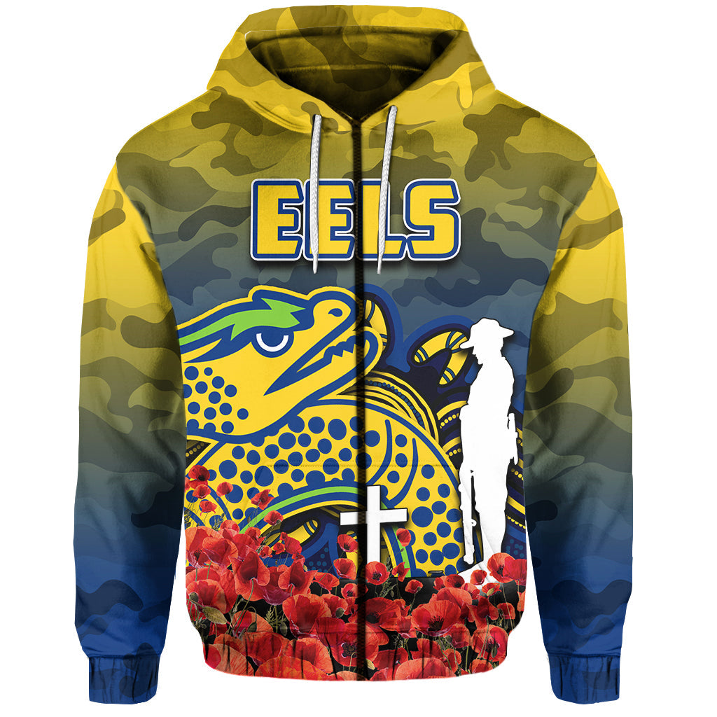 parramatta-eels-hoodie-anzac-day-poppy-flowers-with-army-patterns