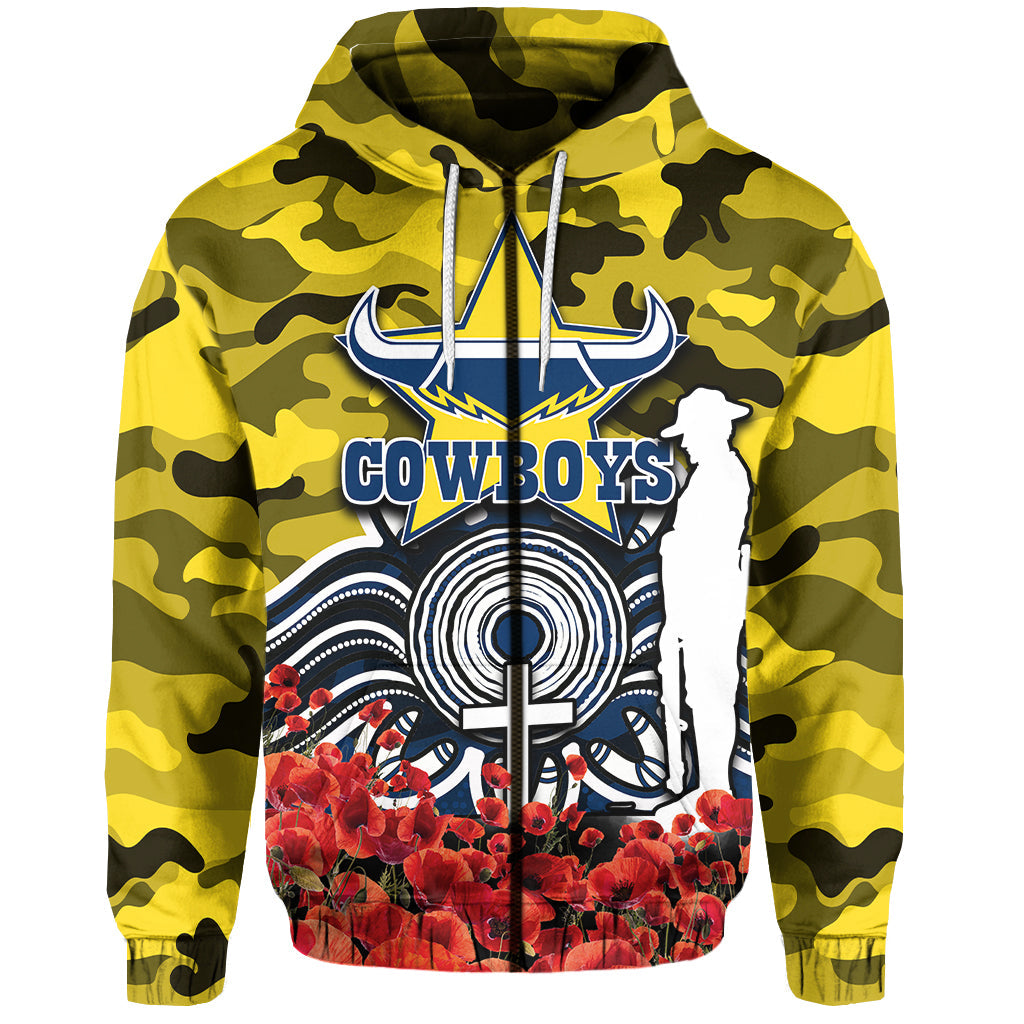 north-queensland-cowboys-hoodie-anzac-day-poppy-flowers-with-army-patterns