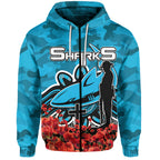cronulla-sutherland-sharks-hoodie-anzac-day-poppy-flowers-with-army-patterns