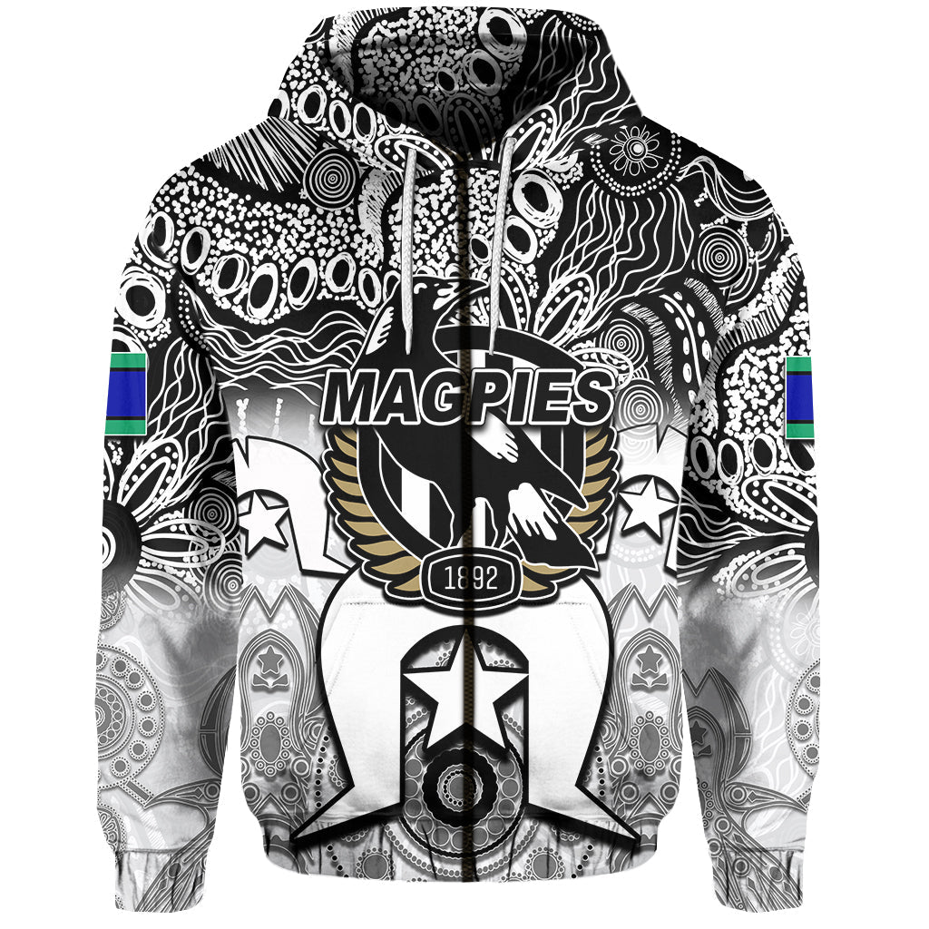 custom-personalised-magpies-australian-football-torres-strait-islanders-mix-aboriginal-hoodie