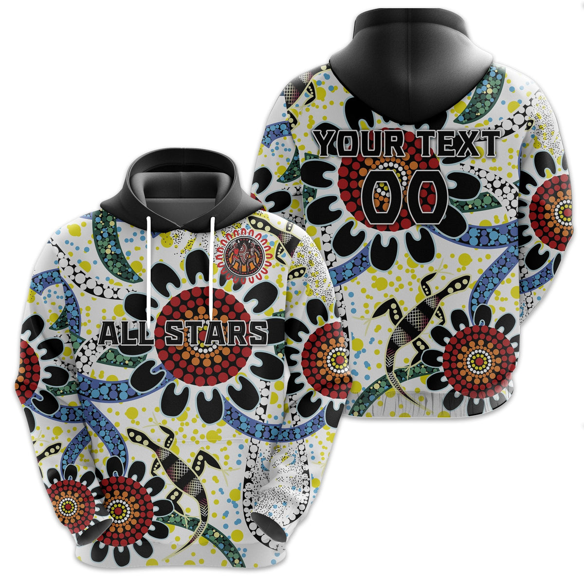 custom-personalised-australia-indigenous-rugby-hoodie-all-stars-sporty-style-white-custom-text-and-number