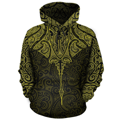 new-zealand-hoodie-manta-maori-ta-moko-yellow