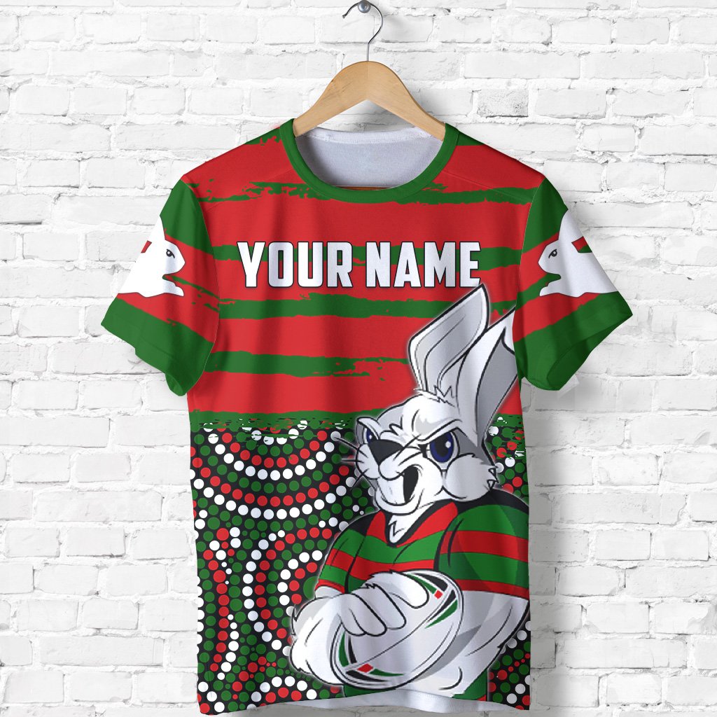 custom-personalised-australia-rabbitohs-indigenous-rugby-t-shirt-rabbit-cartoon