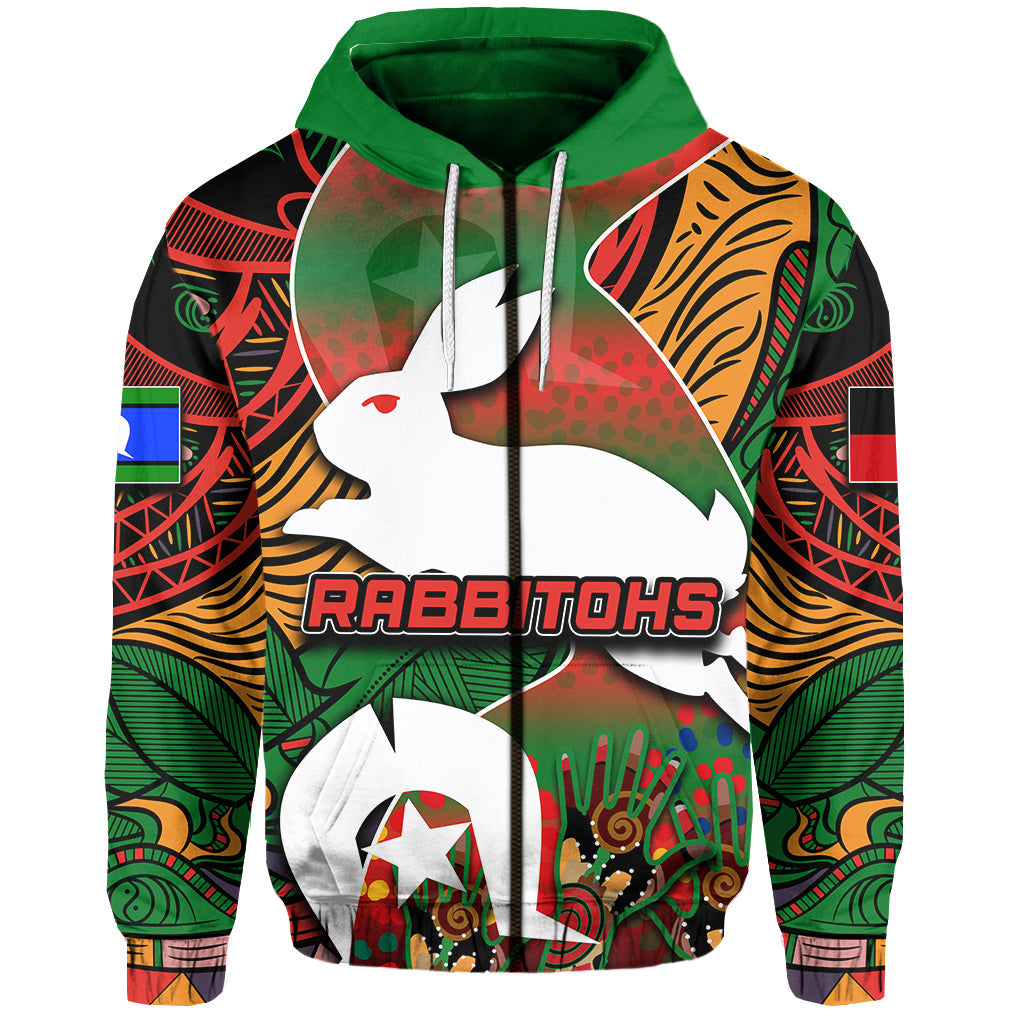custom-personalisednaidoc-rabbitohs-zip-hoodie-torres-strait-islander