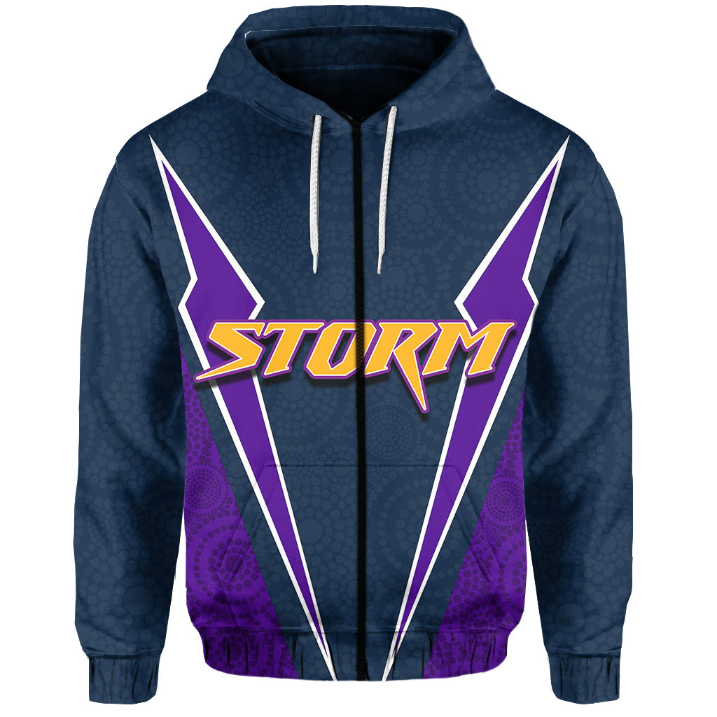 melbourne-storm-zip-hoodie-aboriginal-dot-circles-patterns