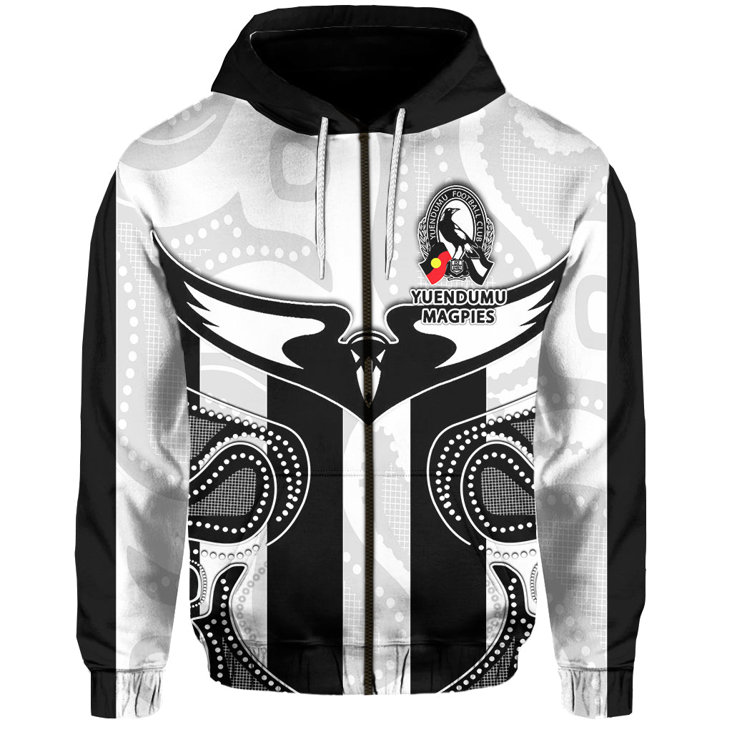 custom-personalised-yuendumu-magpies-zip-hoodie