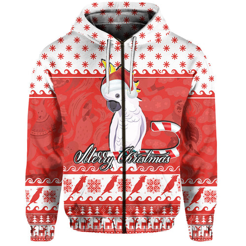 cockatoo-zip-hoodie-christmas-australia-red-style