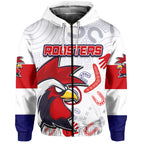 custom-personalised-roosters-zip-hoodie-indigenous-style-no-2