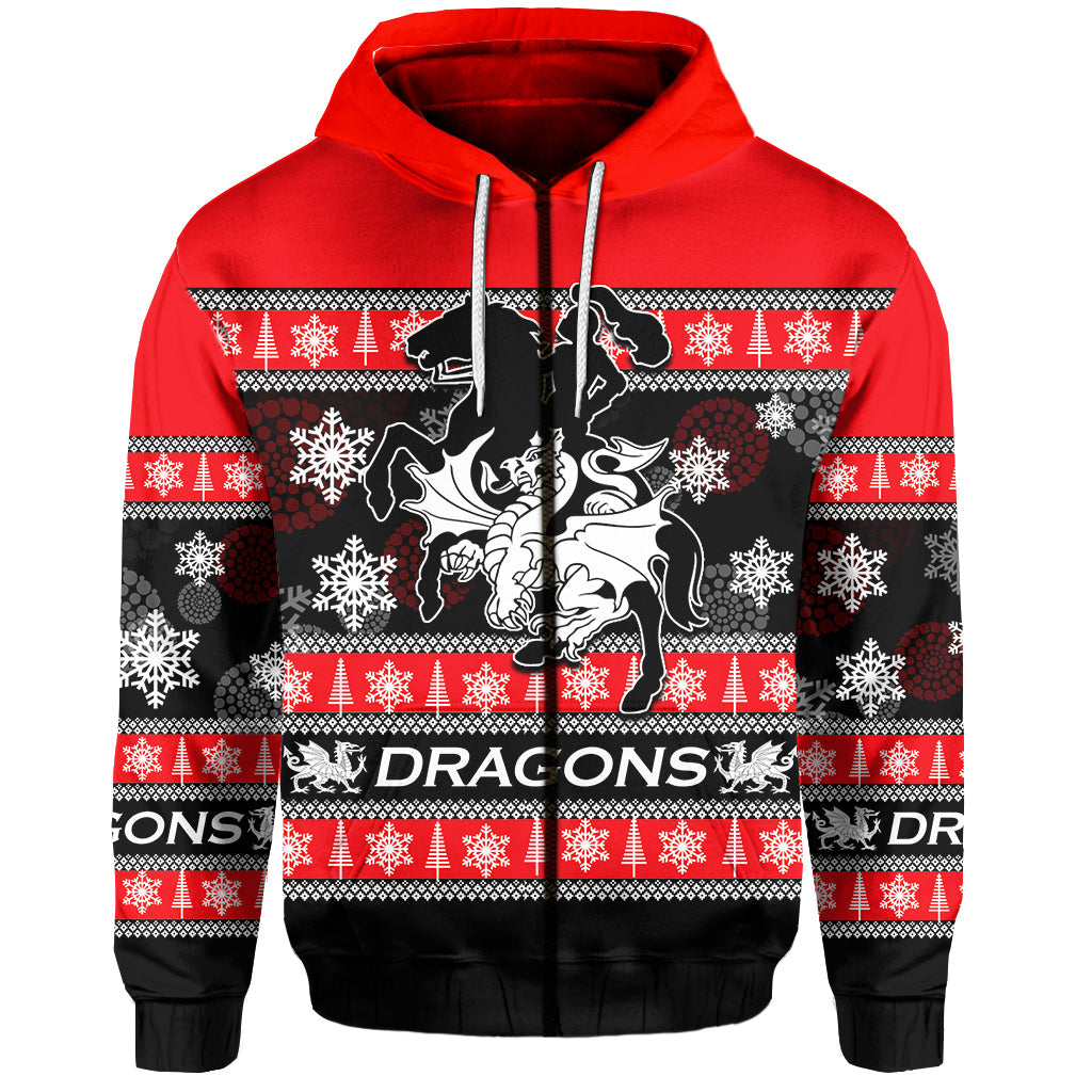st-george-illawarra-dragons-zip-hoodie-christmas-2021-style