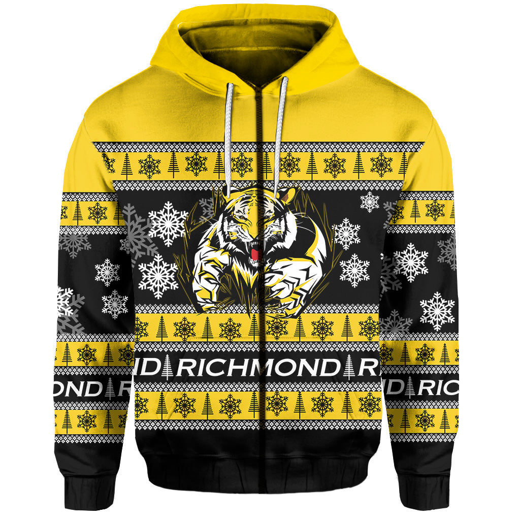 richmond-tigers-zip-hoodie-christmas-2021-style