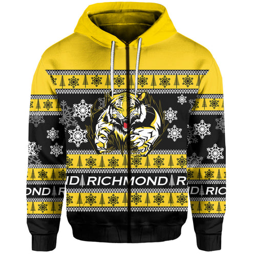 richmond-tigers-zip-hoodie-christmas-2021-style