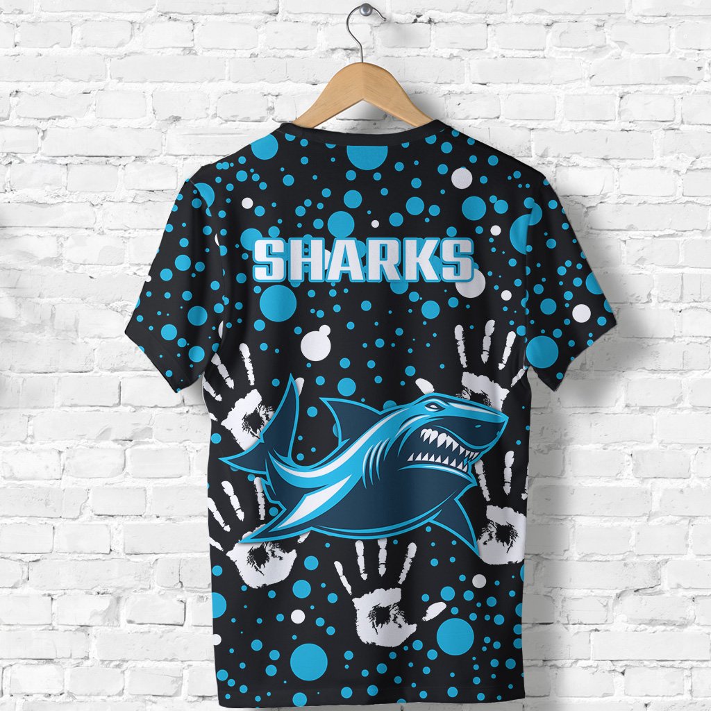 custom-personalised-sharks-rugby-indigenous-t-shirt-minimalism-version