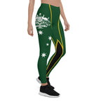 leggings-australian-coat-of-arms-green-tight-pants-women
