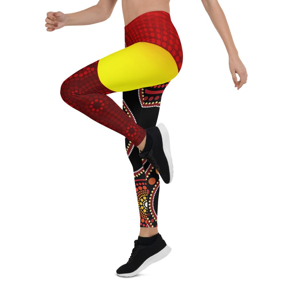 aboriginal-leggings-australia-aboriginal-lives-matter-flag-circle-dot-painting-art-tight-pants