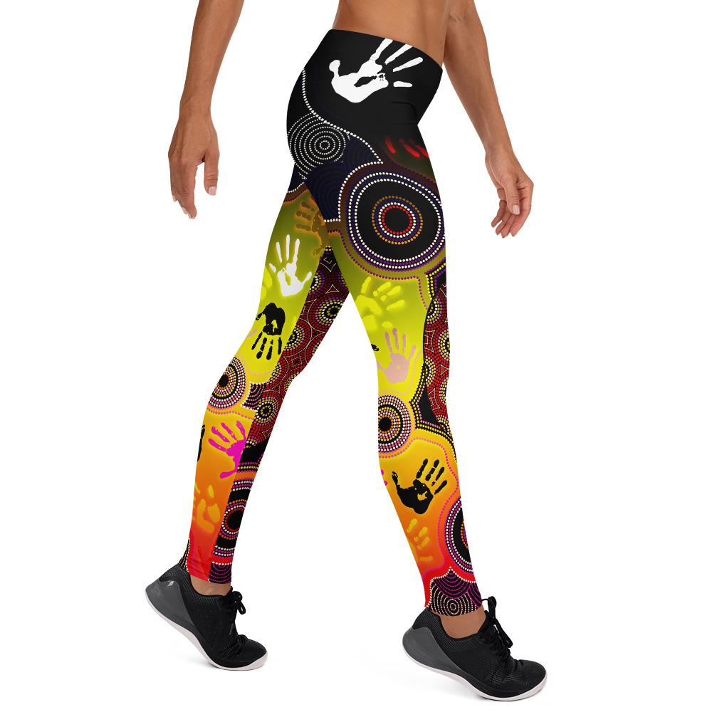 aboriginal-leggings-indigenous-circle-dot-painting-hand-art