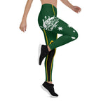 leggings-australian-coat-of-arms-green-tight-pants-women