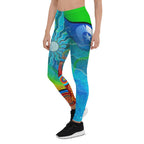 leggings-torres-strait-islanders-flag-with-aboriginal-patterns-tight-pants