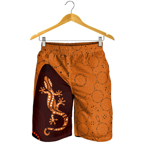 aboriginal-men-shorts-lizard-in-aboriginal-dreaming