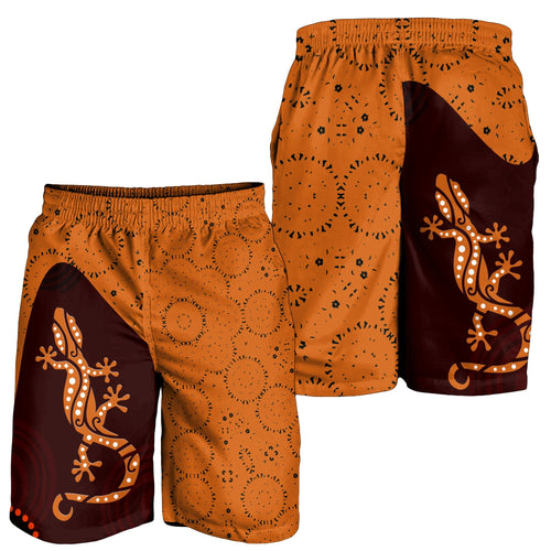 aboriginal-men-shorts-lizard-in-aboriginal-dreaming
