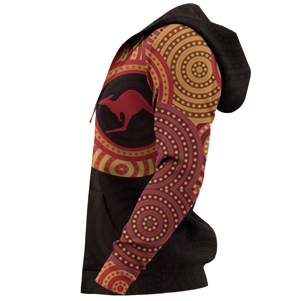 aboriginal-zip-up-hoodie-kangaroo-patterns-australian-dot-painting-tattoo