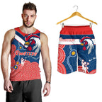 combo-men-tank-top-and-men-short-roosters-red-aboriginal-rugby