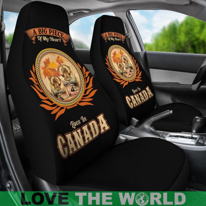 my-heart-live-in-canada-car-seat-covers