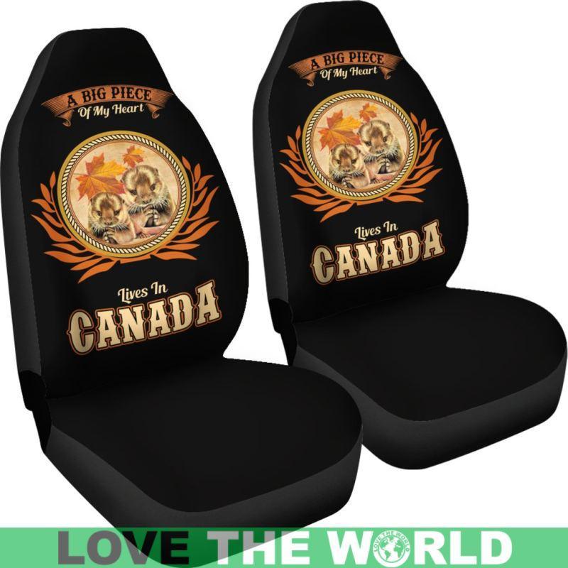 my-heart-live-in-canada-car-seat-covers